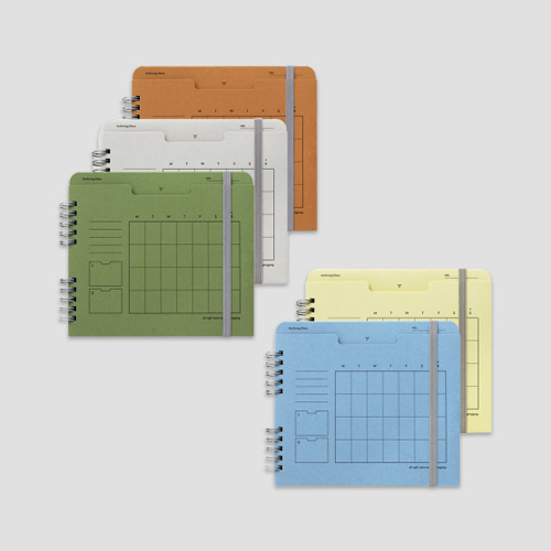 [공장] Archiving diary (half)_5가지 색상 (8차입고)