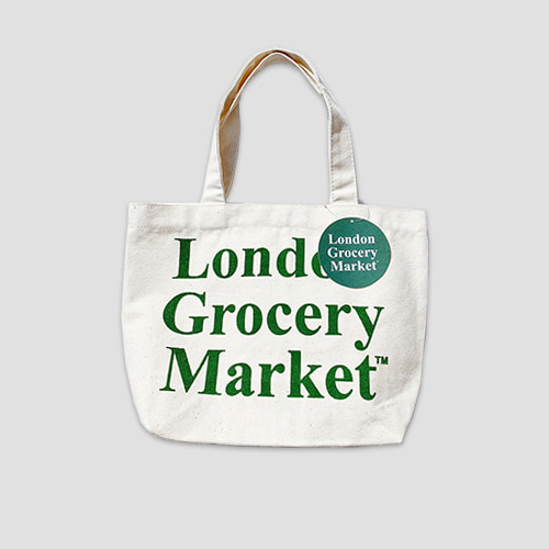 [런던그로서리마켓] Cotton Market Bag (Small)(6차입고)