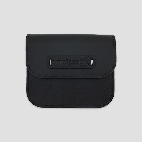 *단독판매 [옴니포턴트] Pin wallet bag_black (17차입고)