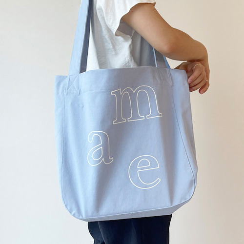 팝업* [무쿠앤에보니] Mae logo bag (6차입고)